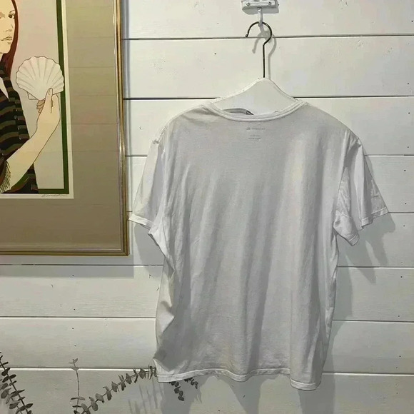 LACOSTE men’s White t-shirt underwear size L - Picture 5 of 7